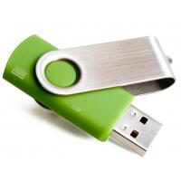 USB флеш накопичувач Goodram 4GB Goodram Twister Green USB 2.0 (PD4GH2GRTSBG)