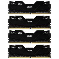 Модуль пам'яті для комп'ютера DDR3 32GB (4x8GB) 1600 MHz Dark Black Team (TDKED332G1600HC9QC01)