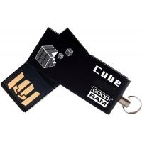 USB флеш накопичувач Goodram 32GB Cube Black USB 2.0 (PD32GH2GRCUKR9)