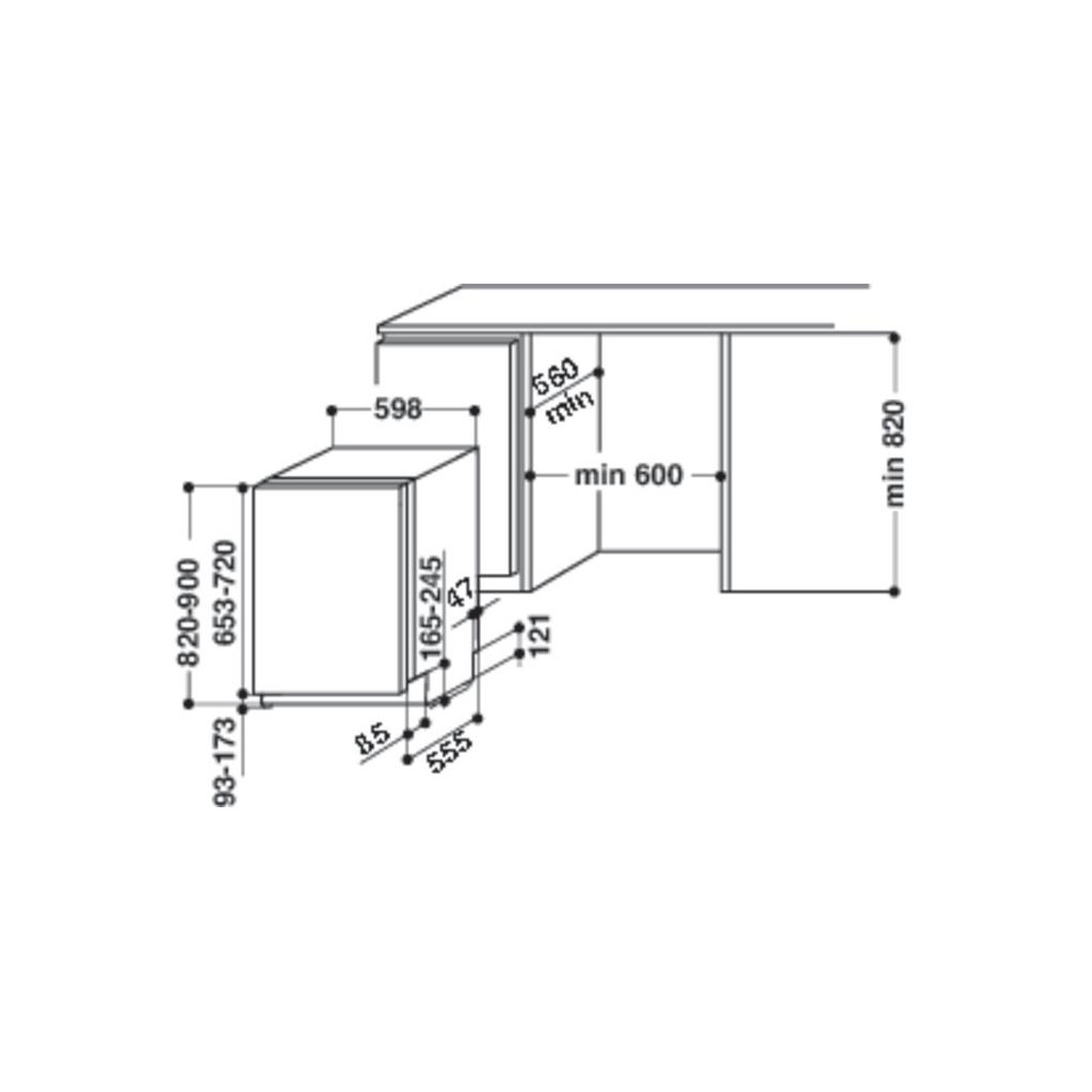 Посудомийна машина Whirlpool WRIC3C26