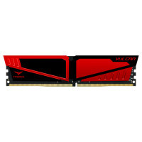 Модуль пам'яті для комп'ютера DDR4 4GB 2400 MHz T-Force Vulcan Red Team (TLRED44G2400HC1401)