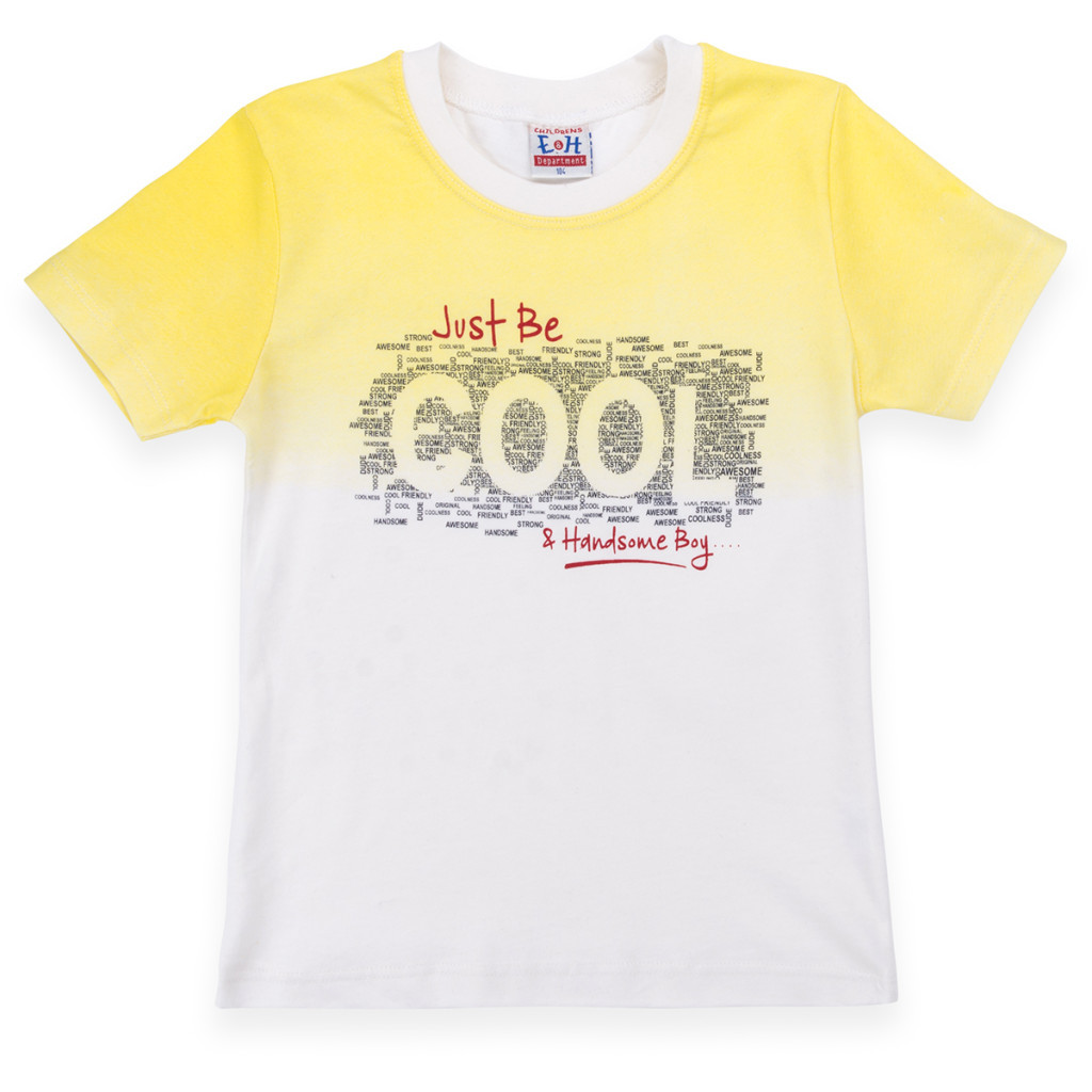 Набір дитячого одягу Breeze футболка "COOL" з шортами (8867-98B-yellow)