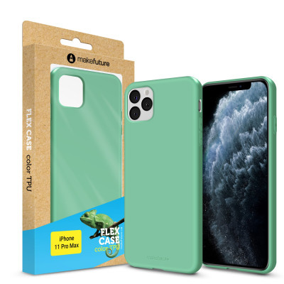 Чохол до моб. телефона MakeFuture Flex Case (Soft-touch TPU) Apple iPhone 11 Pro Max Olive (MCF-AI11PMOL)
