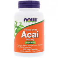 Now Foods Acai Herbs 500mg, 100 Vegetarian Capsules (NOW-03355)
