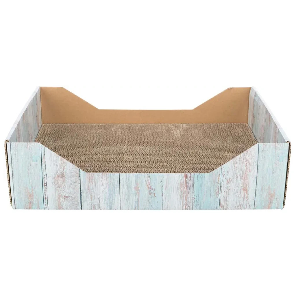 Дряпка (кігтеточка) для котів Trixie картонна з м'ятою 45×12×33 см (4011905480138)
