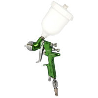 Auarita HVLP paint sprayer with a plastic upper tank. 600ml, 1.4mm ITALCO (H-929-1.4)