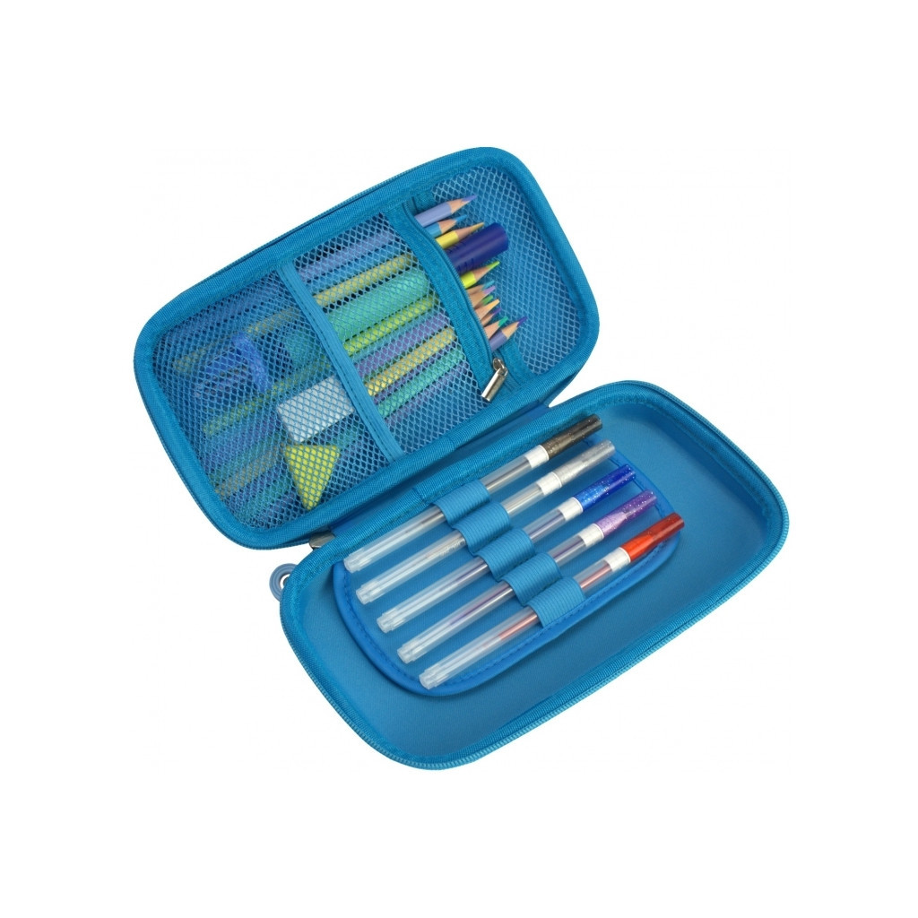 Пенал Cool For School 1 відділення з відворотами Сірий (CF87288) Пенал Cool For School 1 відділення з відворотами Сірий (CF87288)