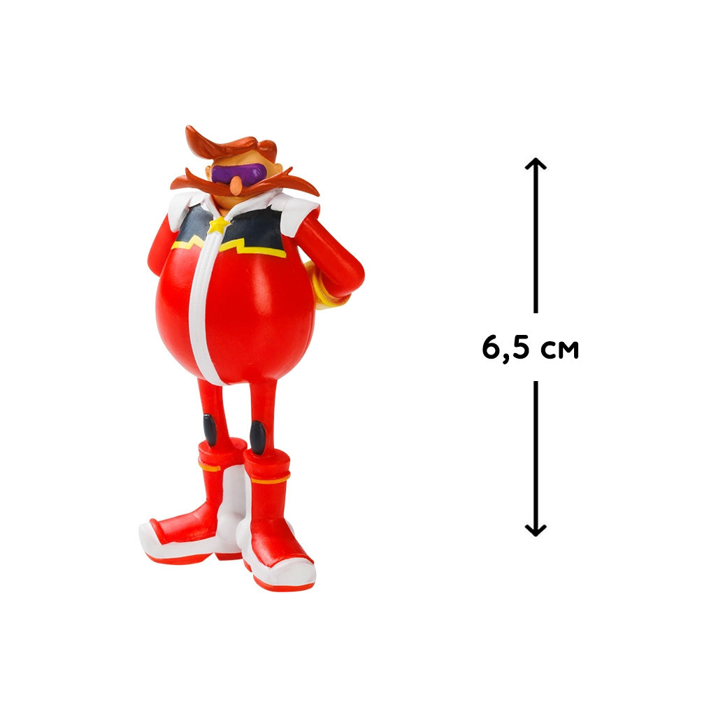 Фігурка Sonic Prime Доктор Еґман 6,5 см (SON2010J) Фігурка Sonic Prime Доктор Еґман 6,5 см (SON2010J)