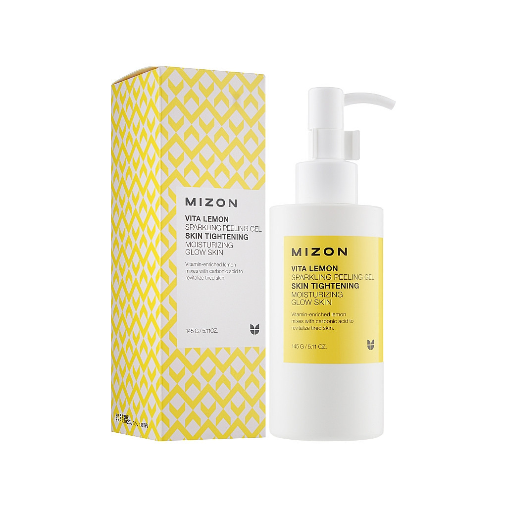 Гель для вмивання Mizon Vita Lemon Sparkling Peeling Gel 145 г (8809663752415)