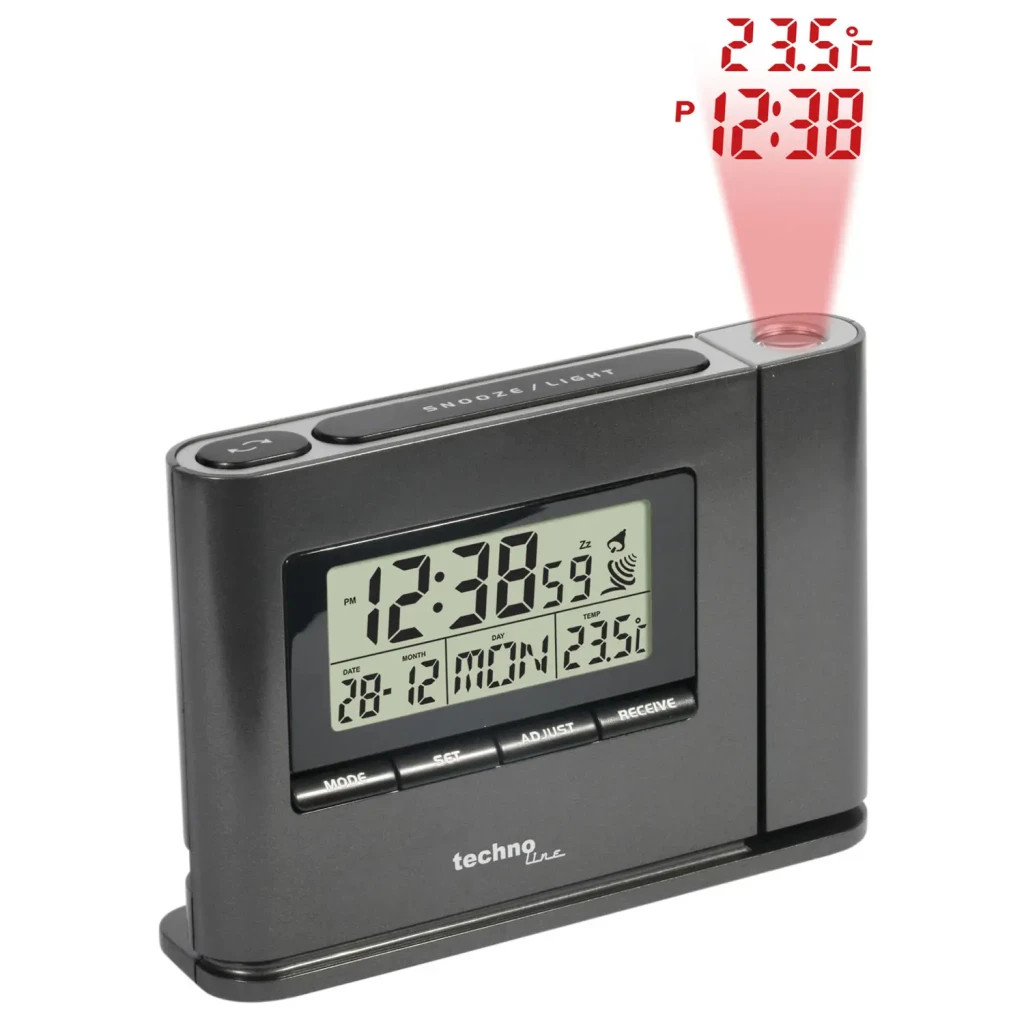 Настільний годинник Technoline WT519 проекційний Anthracite (DAS301811)