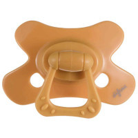 Difrax Dental pacifier, 6+ months (800 Honey)