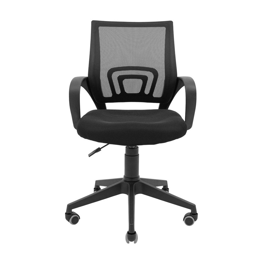 Офісне крісло Richman Спайдер Ю Пластик Піастра Сітка чорна (ADD0002873)