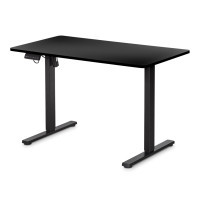 Комп'ютерний стіл Mealux PowerDesk Lite Black з електрорегулюванням висоти (EVO-201 Lite B/B)