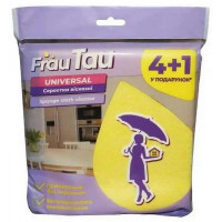 Cleaning wipes Frau Tau Universal Viscose 4+1 pcs. (4820263230961)