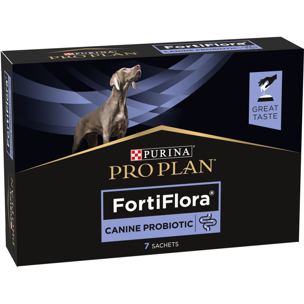 Пробіотична добавка для тварин Purina Pro Plan Canine Probiotic FortiFlora 7х1 г (8445290041210)