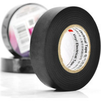 Insulating tape 3M 0.13mm x 18mm x 10m Black, from -10°C to +80°C (3M/0.13/18/10-BK)