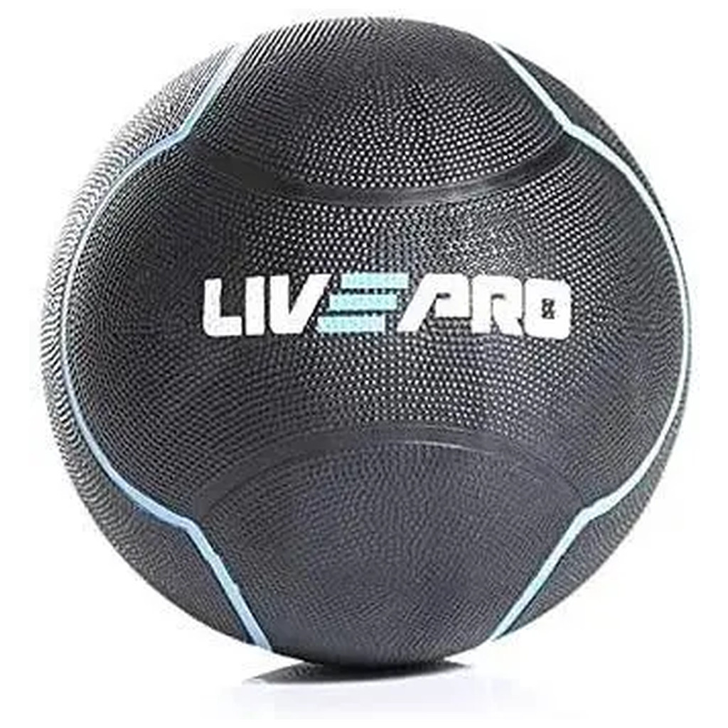 Медбол LivePro Solid Medicine Ball LP8110-10 чорний Уні 10кг (6951376100808) Медбол LivePro Solid Medicine Ball LP8110-10 чорний Уні 10кг (6951376100808)