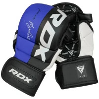 Рукавички для MMA RDX T6 Plus Rex Blue S (GGR-T6U-S+)