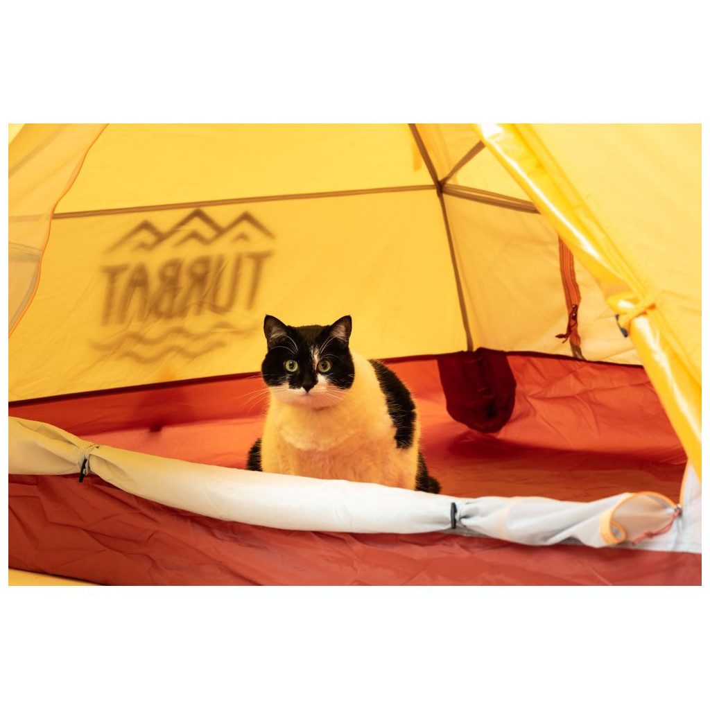 Намет Turbat Shanta Pro 2 yellow/terracotta - жовтий/червоний (012.005.0126)