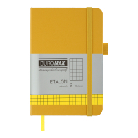 Notebook Buromax ETALON 95x140, 96 sheets cell yellow (BM.296160-08)