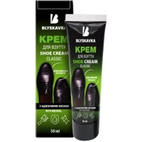 Крем для взуття Blyskavka Чорний 50 мл (4820055140300)