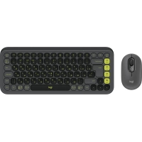 Комплект Logitech POP Icon Combo Bluetooth UA Graphite (920-013156)