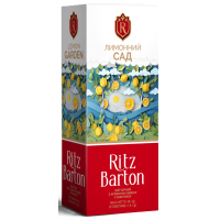 Ritz Barton Tea Lemon garden Black with lemon flavor 25 bags of 1.8 g (4820279611266)