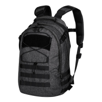 Tourist backpack Helikon-Tex 21l Backpack - Nylon Polyester Blend - Melange Black-Grey (PL-EDC-NP-M1)