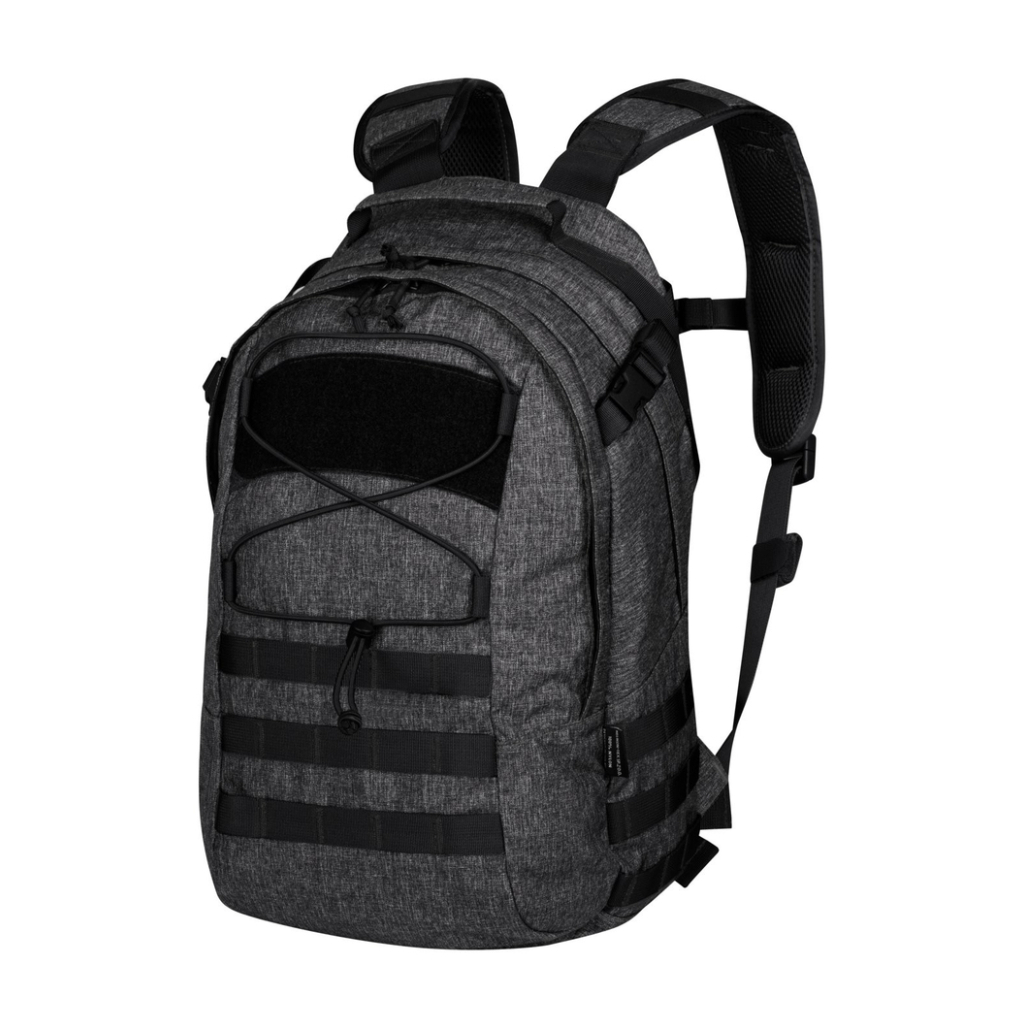 Рюкзак туристичний Helikon-Tex 21л Backpack - Nylon Polyester Blend - Melange Black-Grey (PL-EDC-NP-M1)