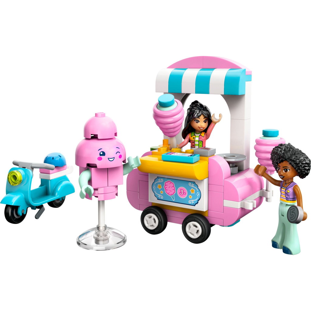 Конструктор LEGO Friends Ятка із солодкою ватою та скутер (42643)