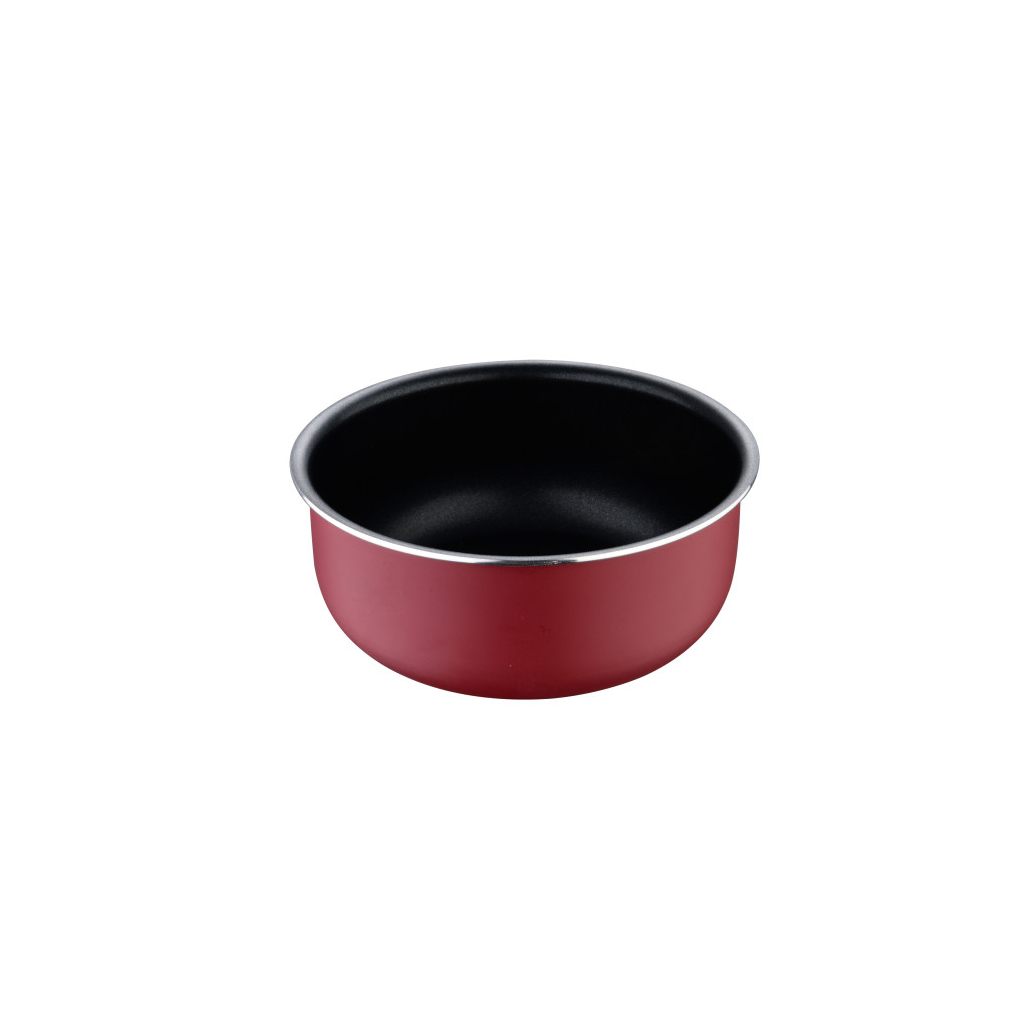 Ківш Bergner Click & cook, набір зі знімною ручкою 16/18/20 см, 4 предмети (BG-31608-RD)