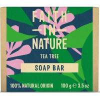 Solid soap Faith in Nature Natural With tea tree 100 g (708002100543)