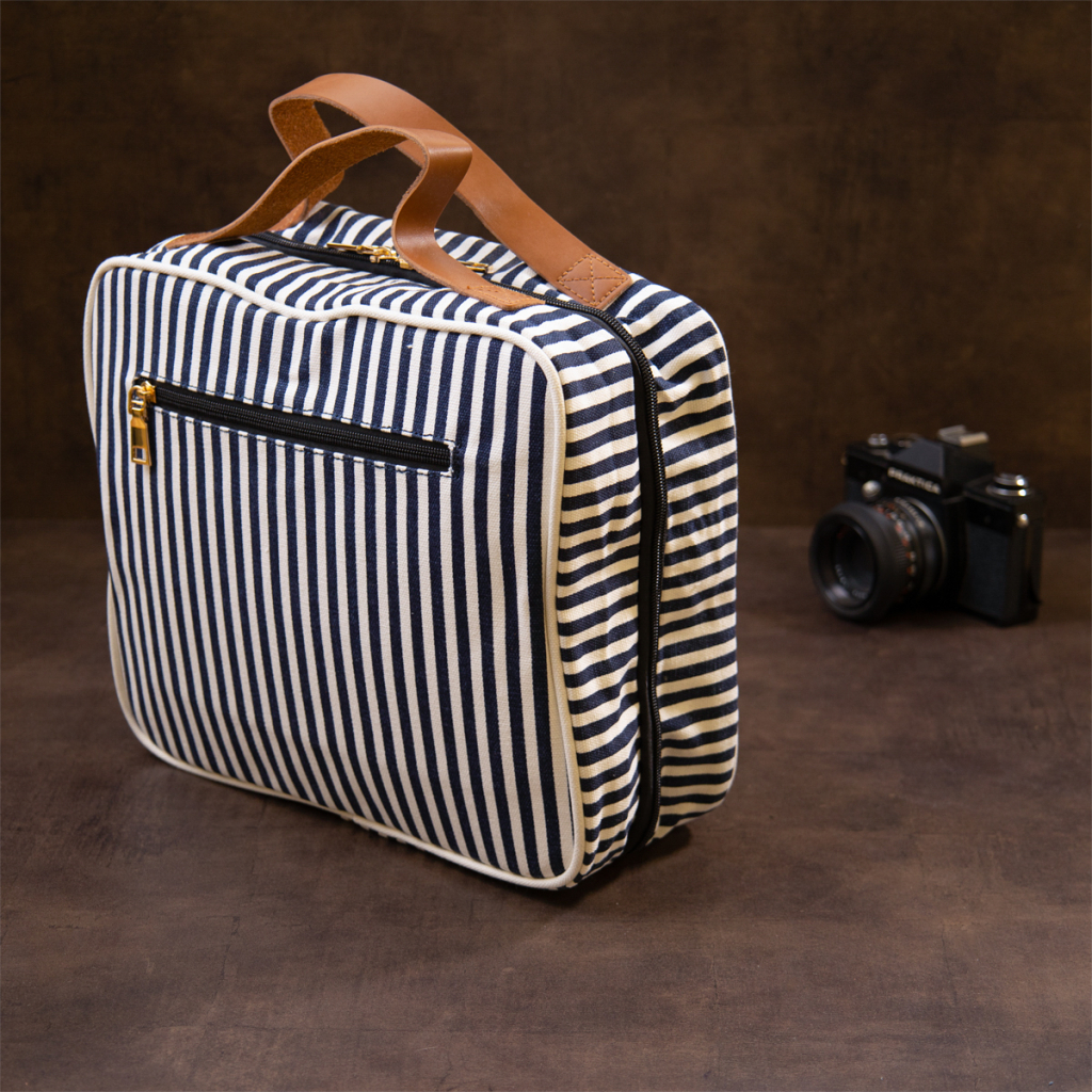 Несесер Vintage Текстильна Біла (20651)