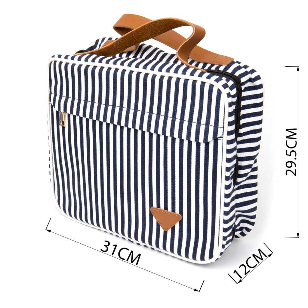 Несесер Vintage Текстильна Біла (20651)