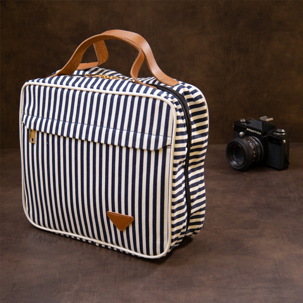 Несесер Vintage Текстильна Біла (20651)