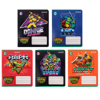 Kite Ninja Turtles Notebook, 18 Sheets, Lined (NT24-237)