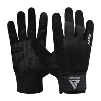 Fitness gloves RDX W1 Full Finger Plus Black XL (WGA-W1FB-XL+)