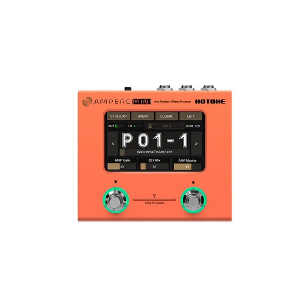 Гітарний процесор Hotone Audio Ampero Mini Orange (234790)