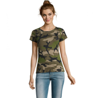 T-shirt Sol's Camo women camo XXL (01187986XXL)