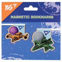 Bookmarks for books Yes magnetic Super Space, 2 pcs (708116)
