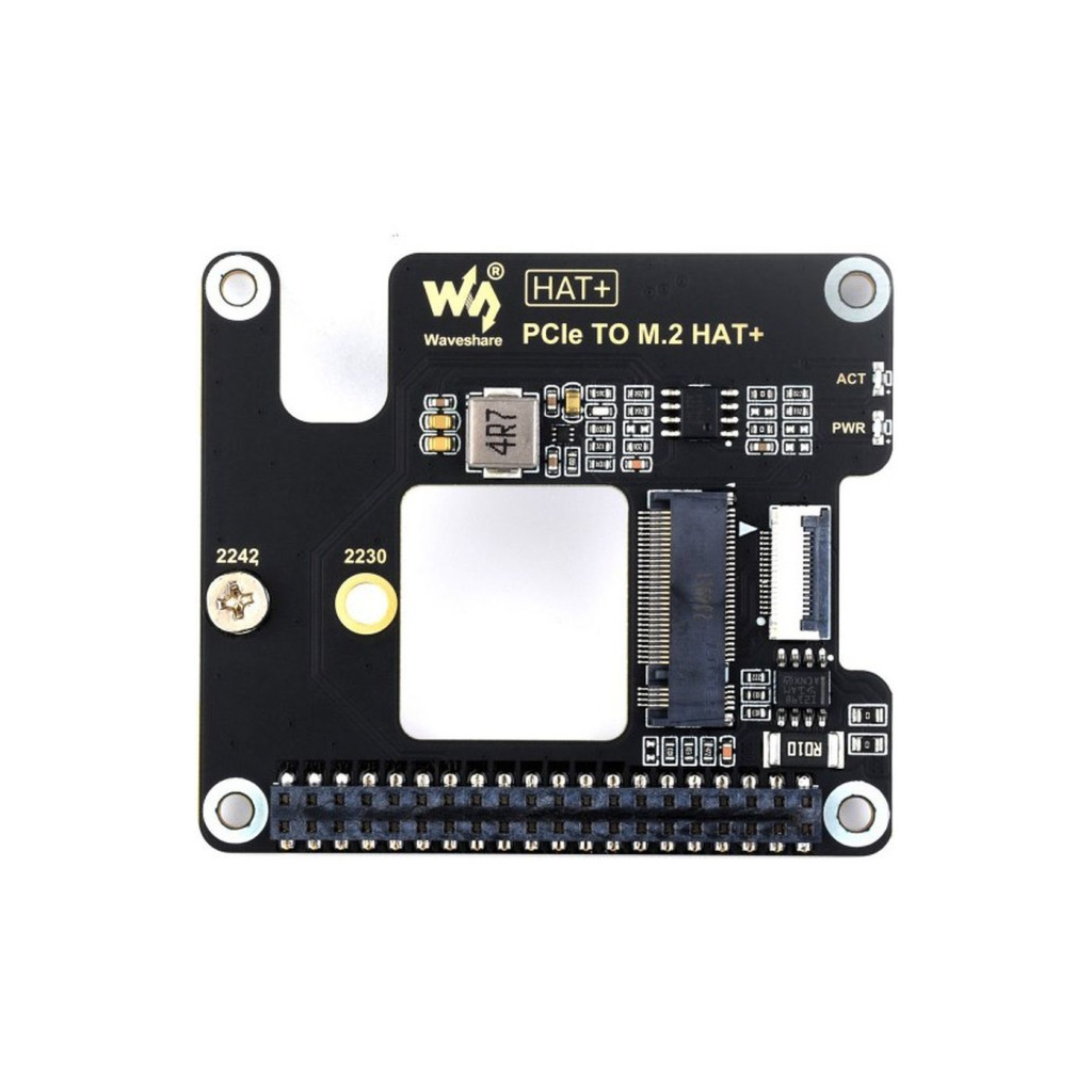 Плата розширення для Мікро ПК Waveshare Плата розширення для Raspberry Pi 5 PCIe to M.2 (WAV-26583)