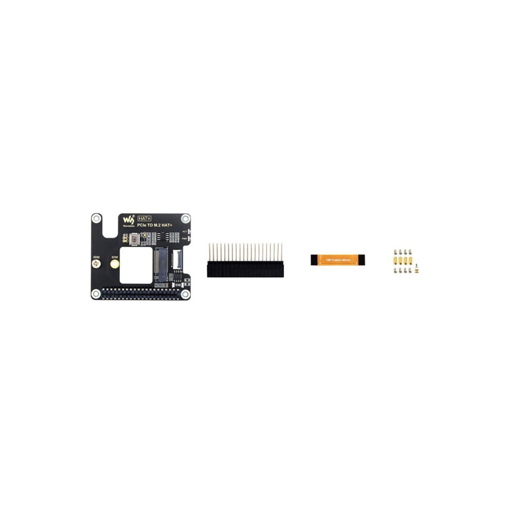 Плата розширення для Мікро ПК Waveshare Плата розширення для Raspberry Pi 5 PCIe to M.2 (WAV-26583)