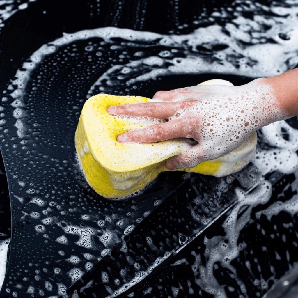 Автошампунь K2 Express Plus з воском білий 1 л (K141)