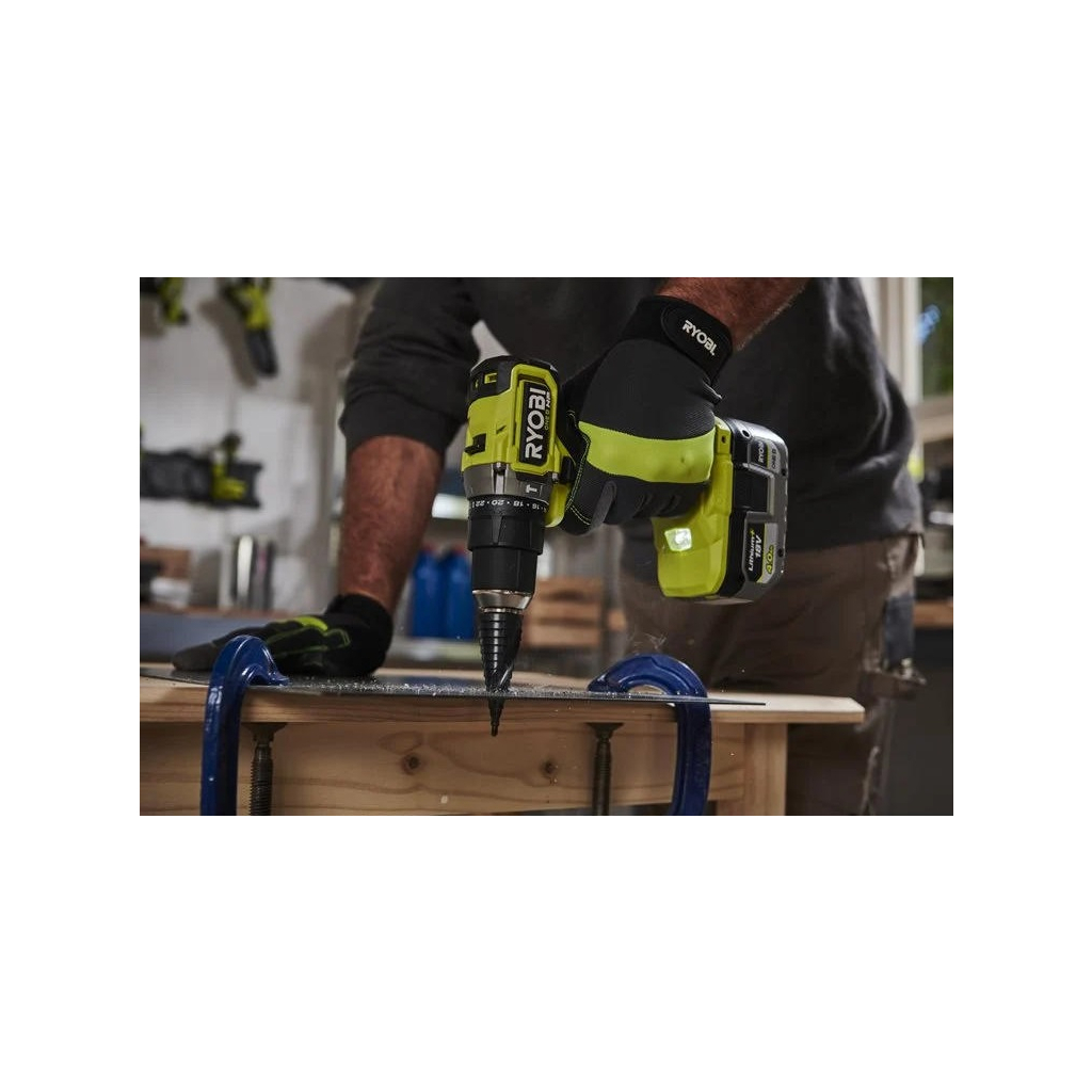 Шуруповерт Ryobi ONE+ HP RPD18C1-1C20G 18V, 1х2Ah, 60Нм, 450/1700об/хв, сумка (5133006525)