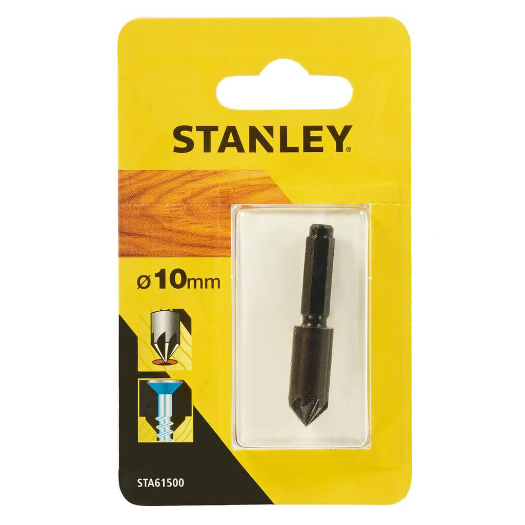 Свердло Stanley зенкер по деревині (шестигранний) 10 мм (STA61500) Свердло Stanley зенкер по деревині (шестигранний) 10 мм (STA61500)