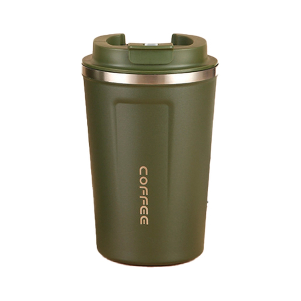 Термокружка Merlion 380 мл, зелена (Termo-304-380Gr)