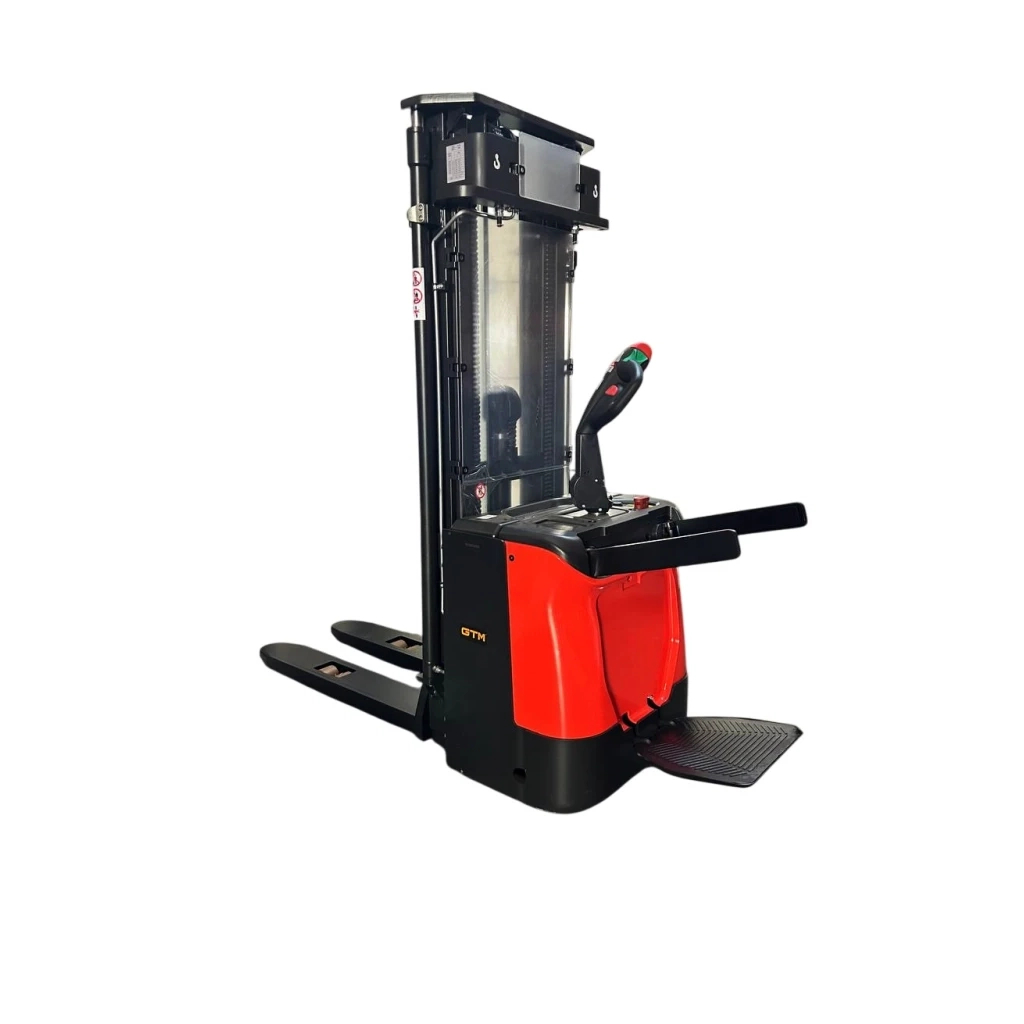 Штабелер GTM електричний самохідний 1,6т/5,3м 24V/240Ah з площ. оператора (PS16N 5300)