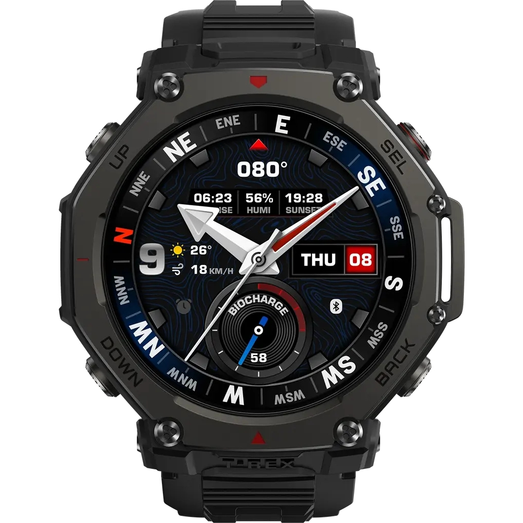 фото Смарт-годинник Amazfit T-Rex 3 Pro Tactical Black (W2444OV1N)