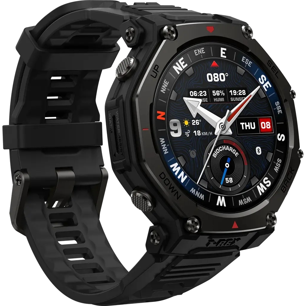 фото Смарт-годинник Amazfit T-Rex 3 Pro Tactical Black (W2444OV1N)
