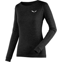 Лонгслів Salewa Puez Melange Dry L/S Tee Wmn 27454 0911 - 42/36 - чорний (013.012.1490)